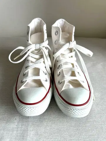 컨버스 스니커즈 올스타 컨버스 하이컷 화이트