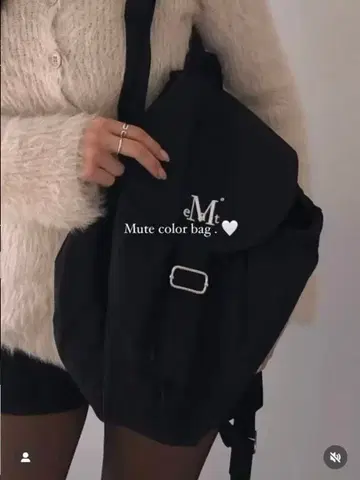 MUCENT MUTE MINI 백팩 백팩