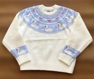 미사용 tinajojun 스완 스웨터 니트 풀오버