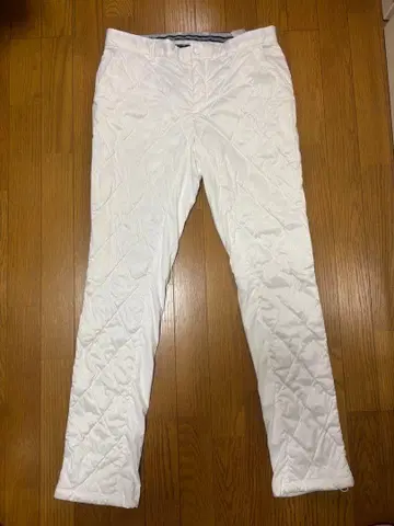 Callaway 다운 퀼팅 화이트 팬츠