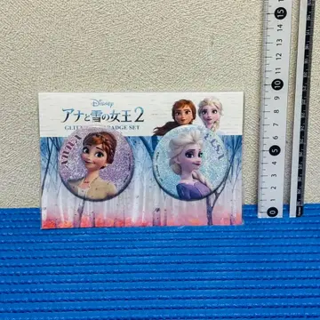 겨울왕국 2 글리터 캔뱃지 세트 #