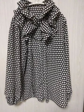 la gracieux 프릴 달린 긴팔 블라우스