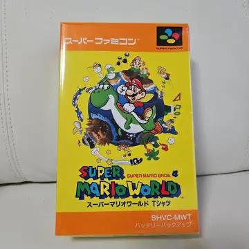 슈퍼 마리오 월드 T셔츠 L 사이즈