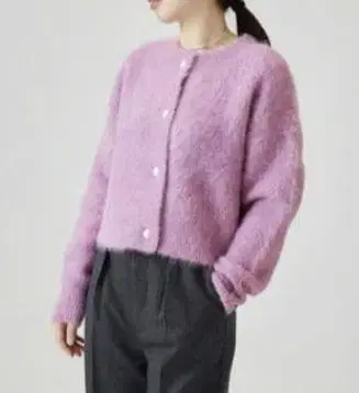 JOURNALSTANDARD LESSAGE 알파카 샤기 가디건