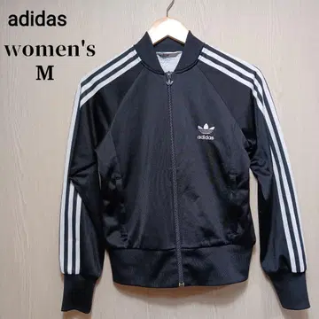 아디다스 오리지널 여성용 트랙 자켓 M 자수 로고