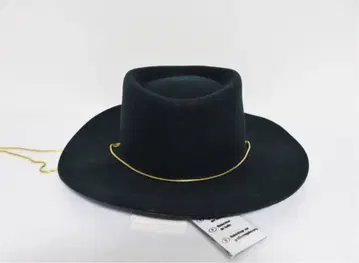 2.8만 새상품 VAN PALMA 프랑스제 체인 햇 울 짙은 녹색