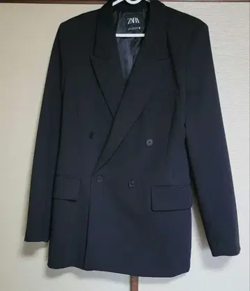 ZARA 더블 브레스트 자켓 블레이저