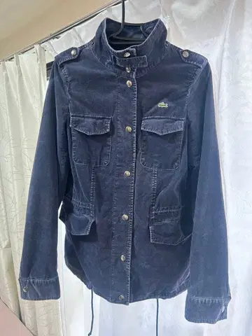 Lacoste 네이비 코듀로이 자켓