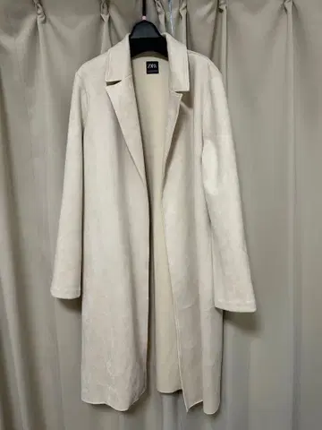 ZARA 페이크 스웨이드 코트 자라 M