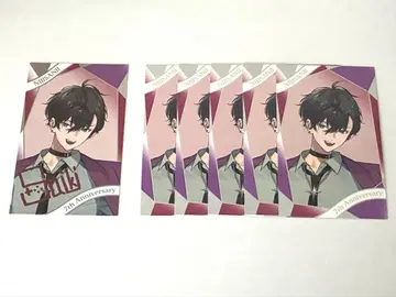 니지산지 사에키 잇테츠 7주년 폴라로이드풍 카드