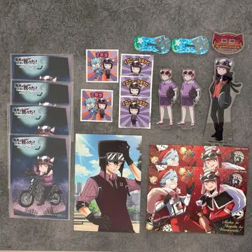 쇼피 묶음 판매 와레와레다 아크릴 스탠드 카드 씰