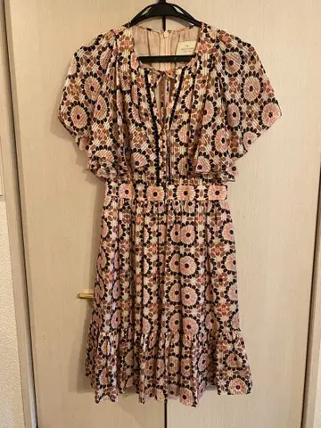 [ Kate spade ] 새상품급!! 실크 반팔 원피스