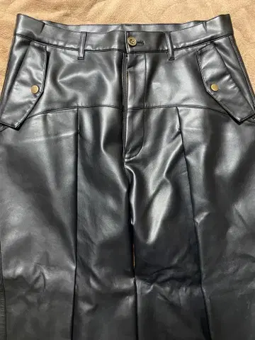 seyto 가죽 팬츠