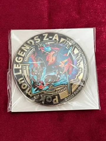 포켓몬 레전드 Z-A 금도금 배지