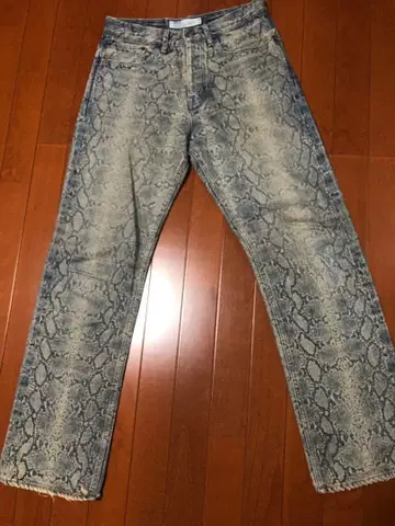 DAIRIKU 23AW Python Slim Denim Pants