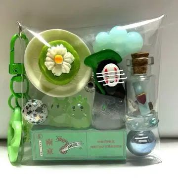 가챠 파우치 채우기 타입 그린