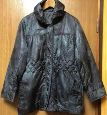 경량 레오파드 무늬 점퍼