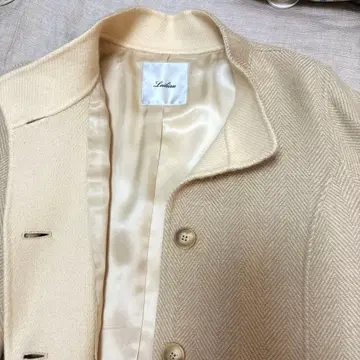 레리안 코트 13플러스 베이지 헨리본 무늬