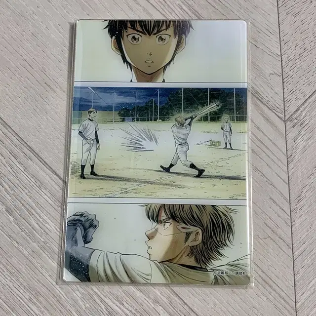 다이에이 다이아몬드 에이스 명장면 엽서 아크릴 스탠드 미유키 사와무라