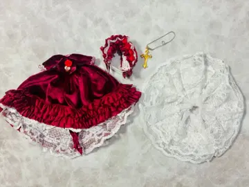 코이마리도 벨로아 머메이드 드레스 오비츠11 심홍