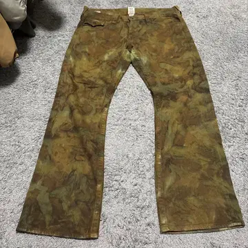 [ 레어 ] TRUE RELIGION 카모 패턴 청바지