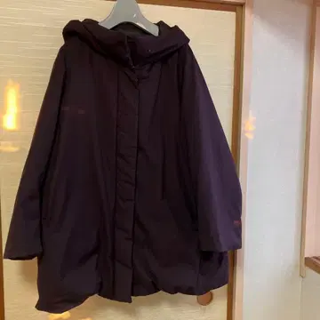 UNIQLO 유니클로 하이브리드 다운 숏코트 XL ( LL ) 와인