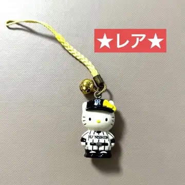 [ 초레어 ] 지역 한정 키티 키티 매듭 스트랩 헬로키티 한신 타이거즈