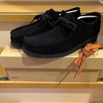 Clarks Wallabee 블랙 UK9 클락스