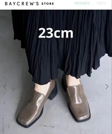 TAEKO HIGASHIHARA x LE TALO 와이드 스퀘어 힐 로퍼