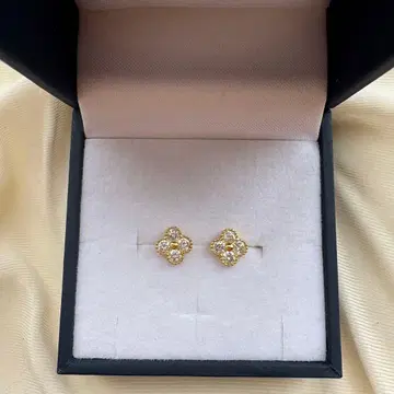 클로버 플라워 귀걸이