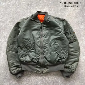 [ ALPHA INDUSTRIES ] ma-1 플라이트 자켓 USA제