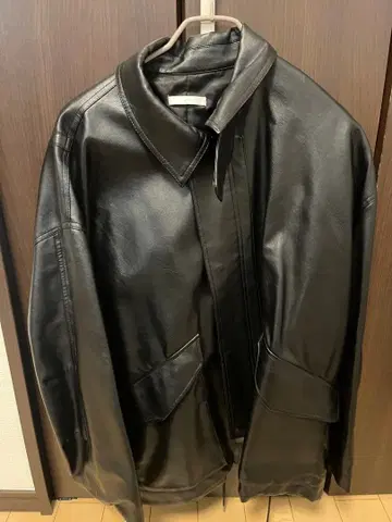 WYM LIDNM 가죽 블루종