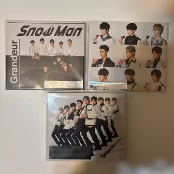 Snow Man Grandeur CD DVD