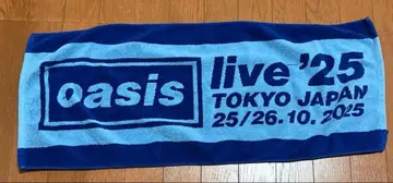 oasis live '25 자카드 페이스 타월
