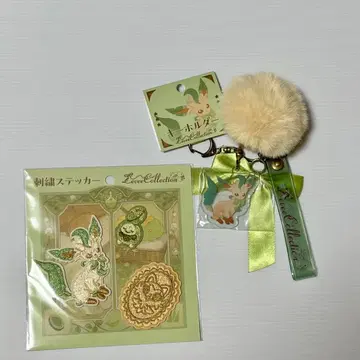 [포켓몬 센터] 이브이 컬렉션 [리피아] 키링 자수 스티커