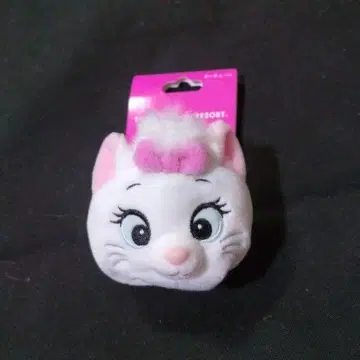 디즈니 마리 팬캡 키체인