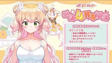 모모스즈 네네 활동 4주년 기념 수량 한정 ver