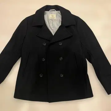 BEAUTY&YOUTH 블랙 피 코트