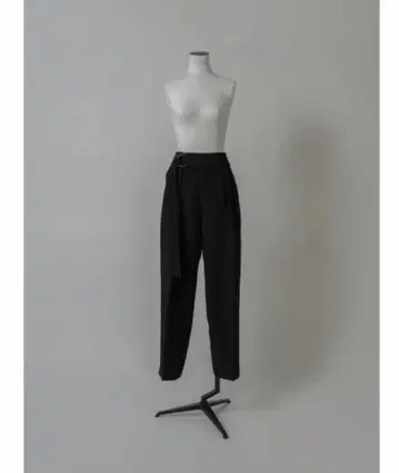 LOHEN 로헨 d링 팬츠 블랙 36 빅 D링 슬래시 팬츠