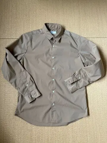 417 EDIFICE 버튼다운 긴팔 셔츠 베이지