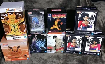 피규어 묶음 판매 드래곤볼 나루토 프라이스 세트