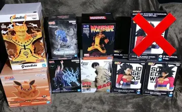 피규어 묶음 판매 드래곤볼 나루토 프라이스 세트