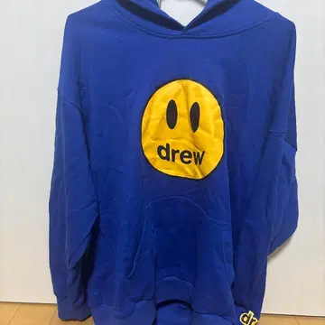 drew house 후드티 M 로얄 블루