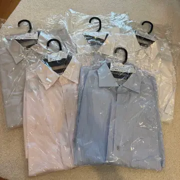 반팔 비즈니스 셔츠 논아이론