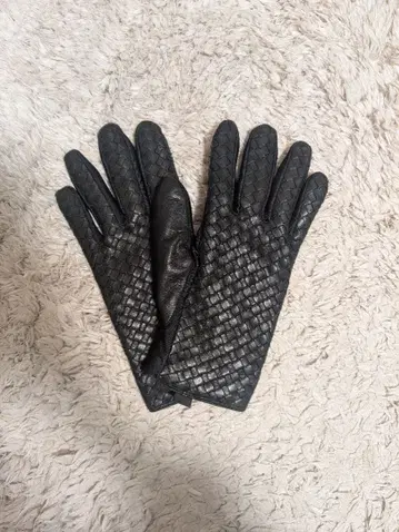 블랙 가죽 장갑 그로브