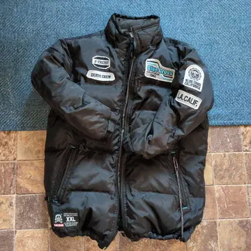 BLUE CROSS 블랙 다운 자켓 XXL