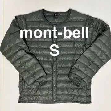 [mont-bell] 스페리얼 다운 라운드넥 자켓 S 올리브