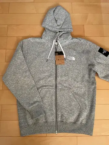 THE NORTH FACE 스퀘어 로고 풀 집업 후드티