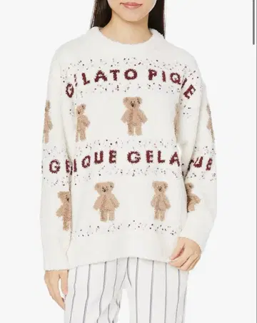 GELATO PIQUE 테디베어 패턴 룸웨어