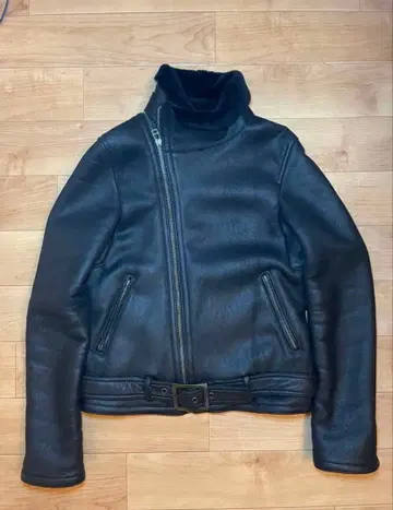 [천연 가죽] 양가죽 라이더 자켓 이탈리아 제